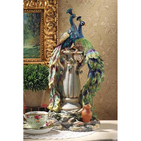 DESIGN TOSCANO Peacocks in Paradise Statue KY69768